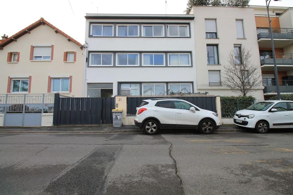 Escale-Marne Fr - 202 - Free Parking - Free Luggage Storage - All Equipped - Linen Included - Washing Machine - 10Mn Walk Metro 8 - Rer A - Panoramic View - From 1 To 14 Guests Maisons-Alfort Kültér fotó