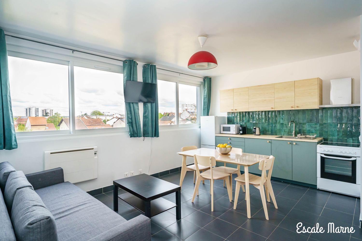 Escale-Marne Fr - 202 - Free Parking - Free Luggage Storage - All Equipped - Linen Included - Washing Machine - 10Mn Walk Metro 8 - Rer A - Panoramic View - From 1 To 14 Guests Maisons-Alfort Kültér fotó