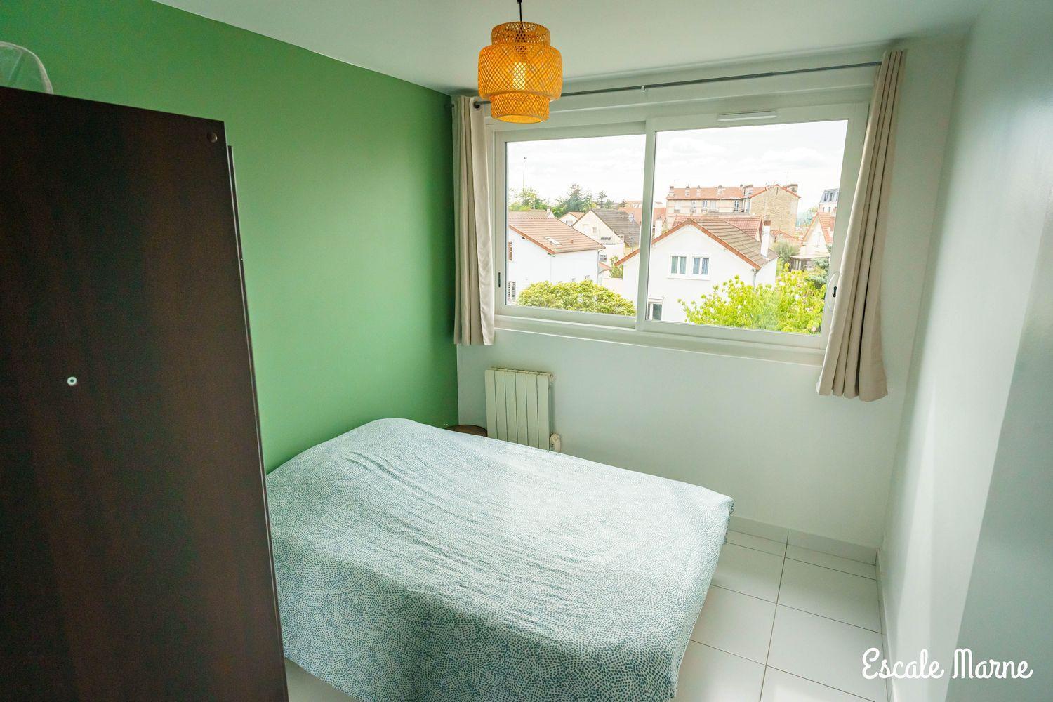 Escale-Marne Fr - 202 - Free Parking - Free Luggage Storage - All Equipped - Linen Included - Washing Machine - 10Mn Walk Metro 8 - Rer A - Panoramic View - From 1 To 14 Guests Maisons-Alfort Szoba fotó